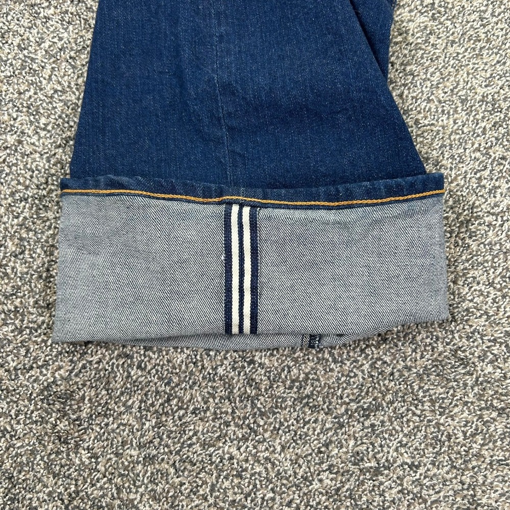 Imogene and Willie Catherine Selvedge Denim Jean Indigo High Rise Womens 33 - Picture 6 of 16